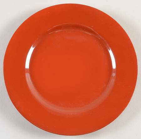 Total Color Terra Cotta (Round, Smooth) Salad Plate