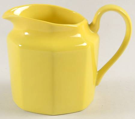 Total Color Yellow (Octagonal) Creamer