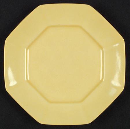 Total Color Yellow (Octagonal) Bread & Butter Plate