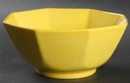 Total Color Yellow (Octagonal) 7" Octagonal Vegetable Bowl