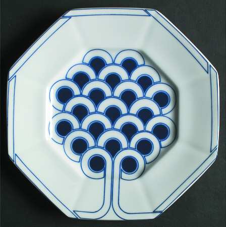 Topiary Blue by Fitz &amp; Floyd