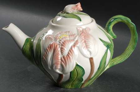 Tulip Garden Teapot & Lid
