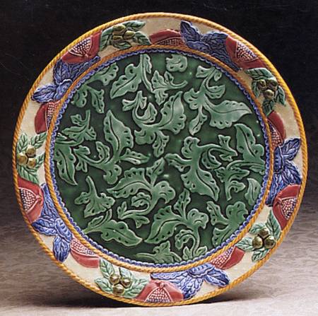 Tuscany Majolica 13" Round Tray