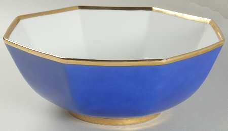 Tutankhamun 8" Octagonal Vegetable Bowl