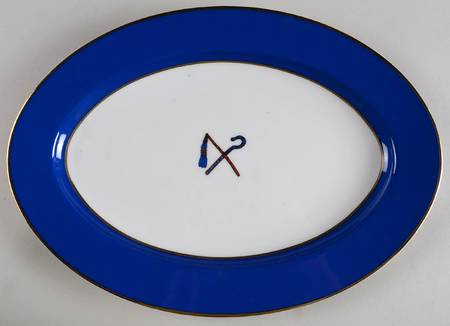 Tutankhamun 14" Oval Serving Platter