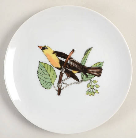 Variations Collector's Bird Dessert/Pie Plate