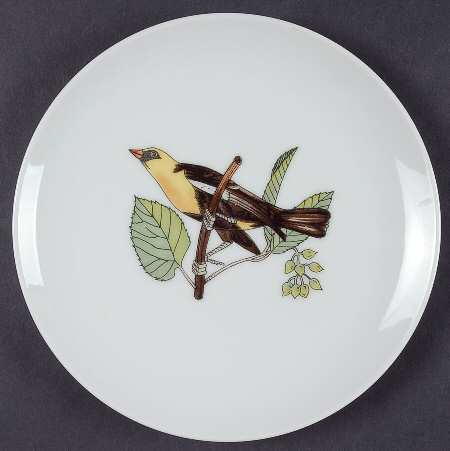 Variations Collector's Bird Salad Plate