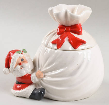 Rudolph Figural Sugar Bowl & Lid