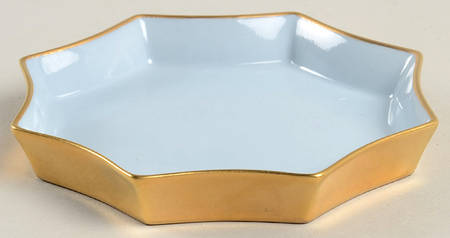 Versailles Bleu Octagonal Ashtray
