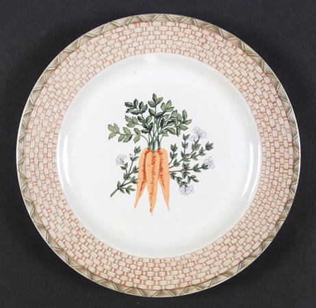 Vegetable Basket Dinner Plate