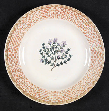 Vegetable Basket Salad Plate