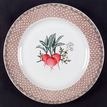 Vegetable Basket Dinner Plate