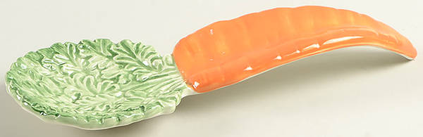 Vegetable Garden Spoon Rest/Holder (Holds 1 Spoon)