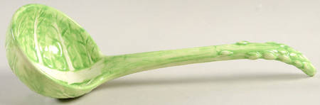 Vegetable Garden Figural Tureen Ladle