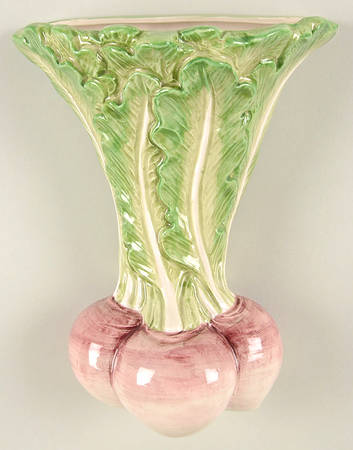 Vegetable Garden Wall Pocket Vase by Fitz & Floyd
