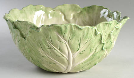 Vegetable Garden 12" Large Salad Serving Bowl