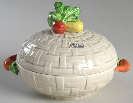 Vegetable Garden Covered Soup Bowl
