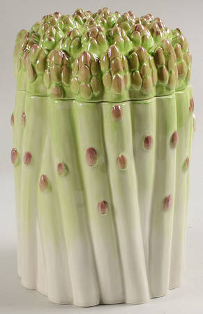 Vegetable Garden 7" Storage Jar & Lid
