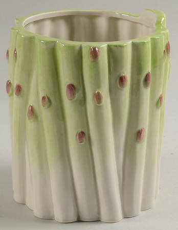 Vegetable Garden 7" Storage Jar No Lid