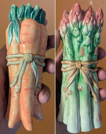 Vegetable Garden Salt & Pepper Set
