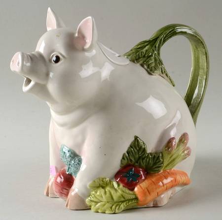 Vegetable Garden Teapot & Lid