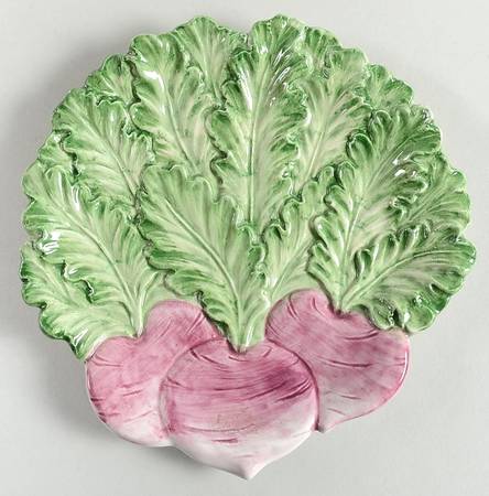 Vegetable Garden Canape Plate