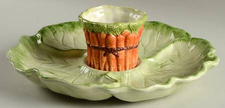 Vegetable Garden (2 Piece) Chip & Dip Set