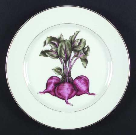 Vegetable Harvest Luncheon Plate