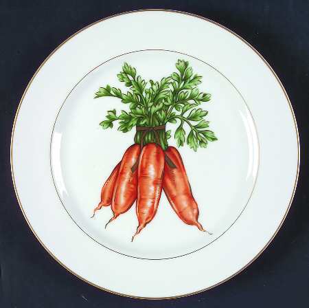 Vegetable Harvest Luncheon Plate