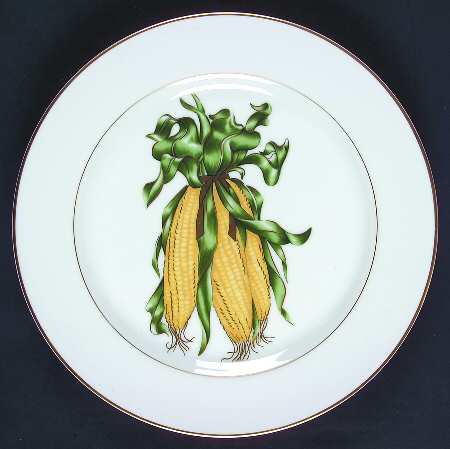 Vegetable Harvest Luncheon Plate