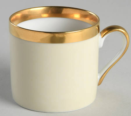 Versailles Crème Flat Demitasse Cup