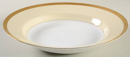 Versailles Crème Large Rim Soup Bowl