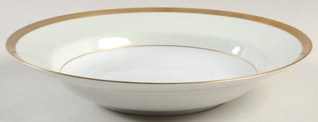 Versailles Mint Sherbet Large Rim Soup Bowl