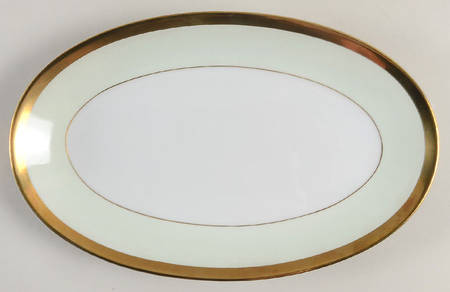 Versailles Mint Sherbet Relish/Gravy Underplate