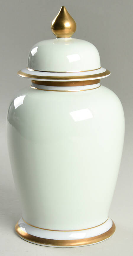 Versailles Mint Sherbet Small Ginger Jar & Lid