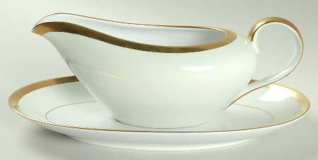 Versailles Mint Sherbet Gravy Boat & Underplate/Relish