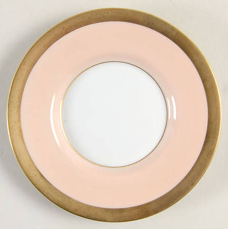 Versailles Shell Peach Saucer for Demitasse Cup