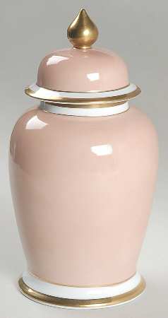 Versailles Dusty Rose Small Ginger Jar & Lid