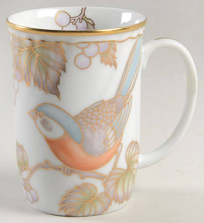 Vineyard Bird Mug