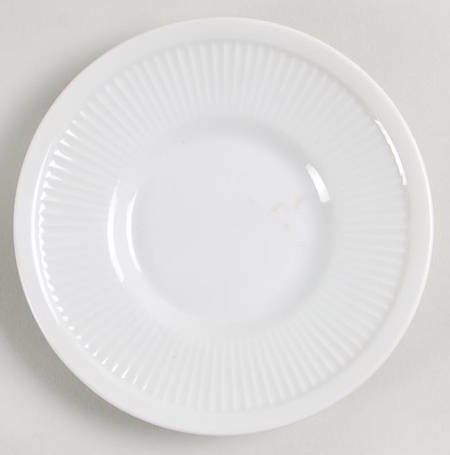 White Classic Saucer for Demitasse Cup by Fitz & Floyd