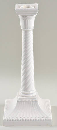 White Classic 11" Candlestick