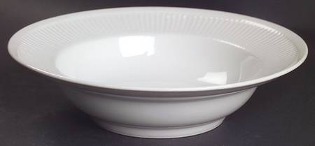 White Classic Rim Soup Bowl