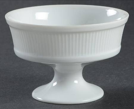 White Classic China Sherbet