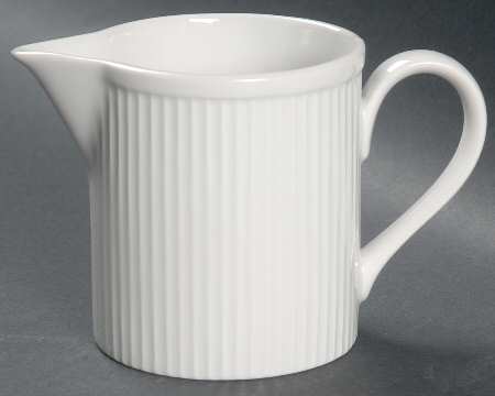White Classic Creamer by Fitz & Floyd