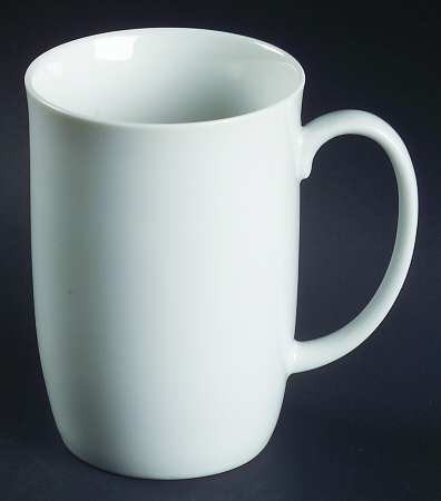 White Shoulders Mug by Fitz & Floyd