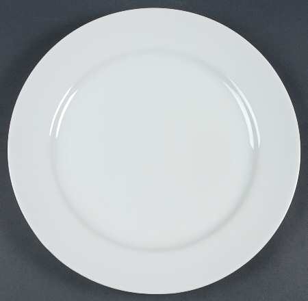White Shoulders Service Plate (Charger)