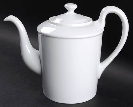 White Shoulders Coffee Pot & Lid
