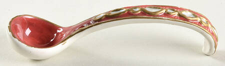 Winter Fruit All Ceramic Sugar Spoon