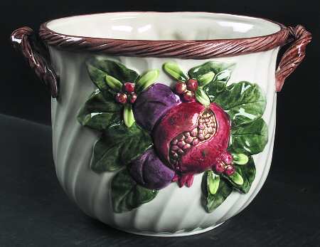 Winter Fruit Medium Cachepot