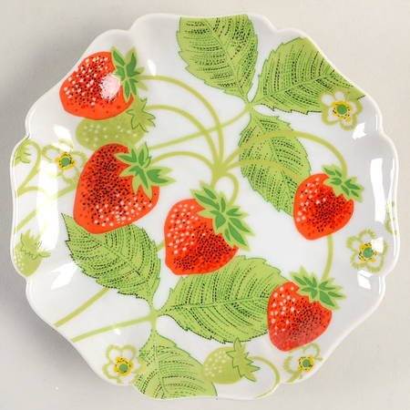 Wild Strawberry Canape Plate